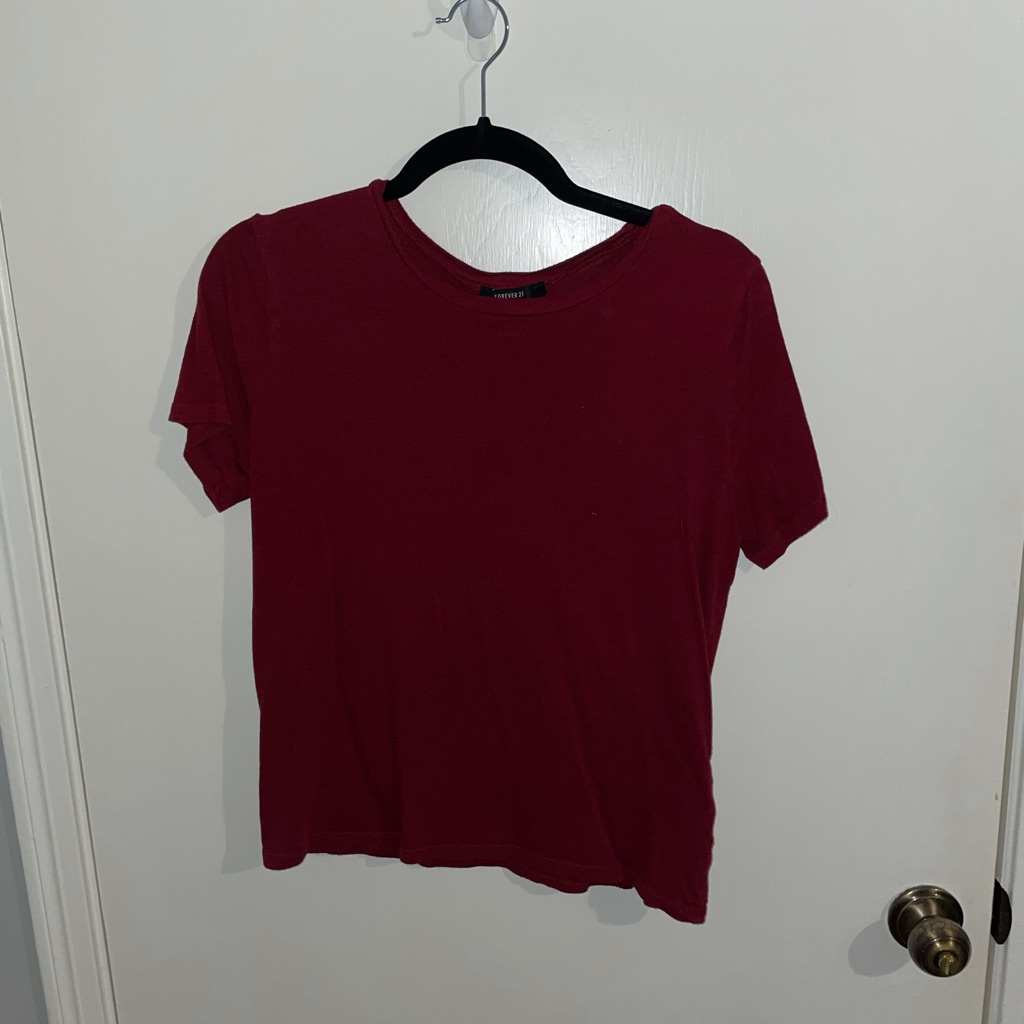 Maroon Basic Shirt